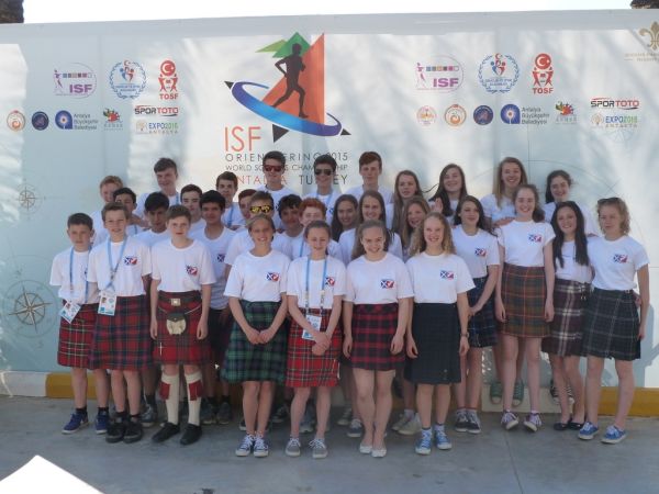 Scottish Team at the World Schools 2015