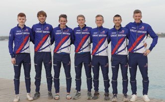 Great Britain team at the European Champs 2023