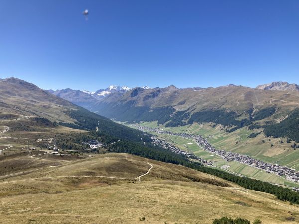 Mountain trails around Livigno
