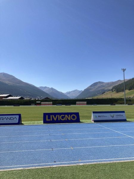 Running track at Livigno